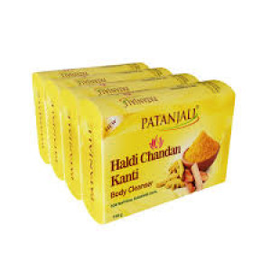 PATANJALI HALDI CHANDAN BODY SOAP 375G