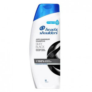 HEAD @ SHOULDERS SILKY BLACK 180ML