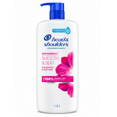 HEAD @ SHOULDERS SMOOTH @ SILKY SHAMPOO 1.2L HEAD @ SHOULDERS SMOOTH @ SILKY SHAMPOO 1.2L