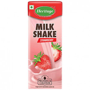 HERITAGE STRAWBERRY MILK SHAKE 180ML HERITAGE STRAWBERRY MILK SHAKE 180ML