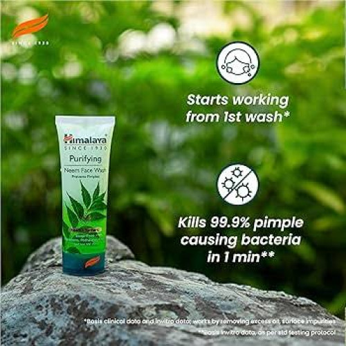 HIMALAYA NEEM FACE WASH 100ML