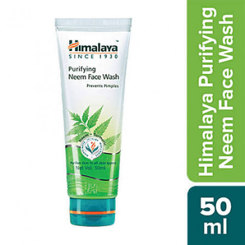 HIMALAYA NEEM FACE WASH 50ML