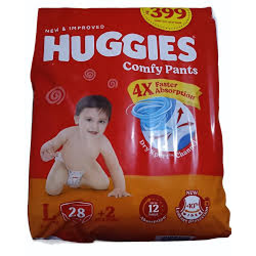 HUGGIES L28+2 PANTS
