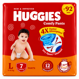 HUGGIES L 7 PANTS