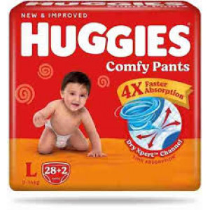 HUGGIES L28+2 PANTS