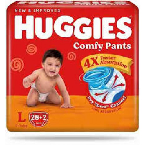 HUGGIES L28+2 PANTS