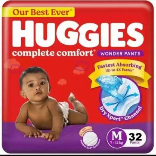 HUGGIES M 32PANTS