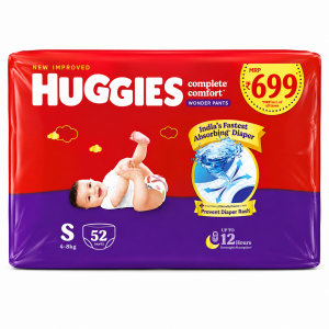 HUGGIES S 52PANTS