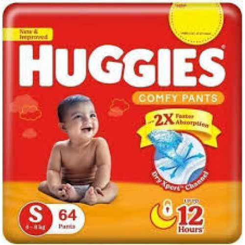 HUGGIES S 64PANTS