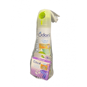 ODONIL CITRUS ROOM SPRAY 220ML+BLOCK FREE
