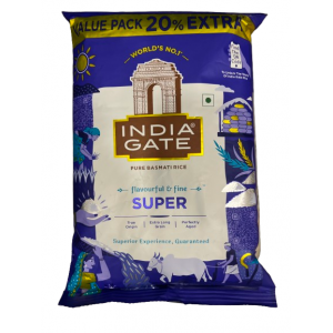 INDIA GATE SUPER 1KG+200G FREE