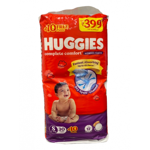 HUGGIES S30+10 PANTS FREE
