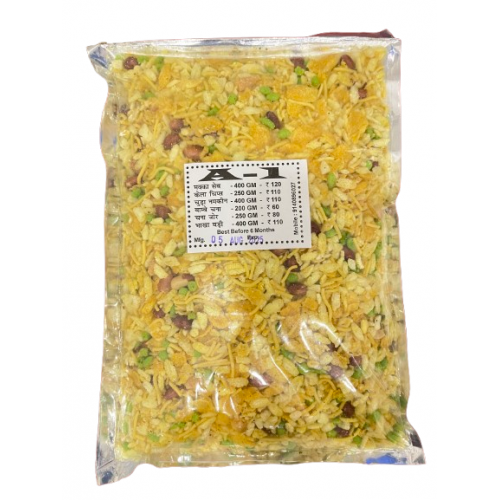 A-1 YELLOW CHIWDA MIXTURE 400G