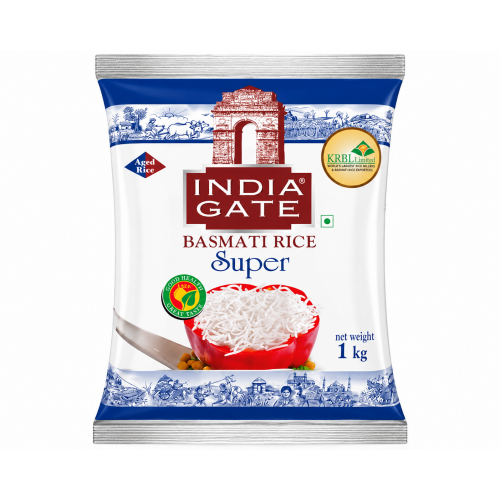 INDIA GATE SUPER 1KG+200G FREE