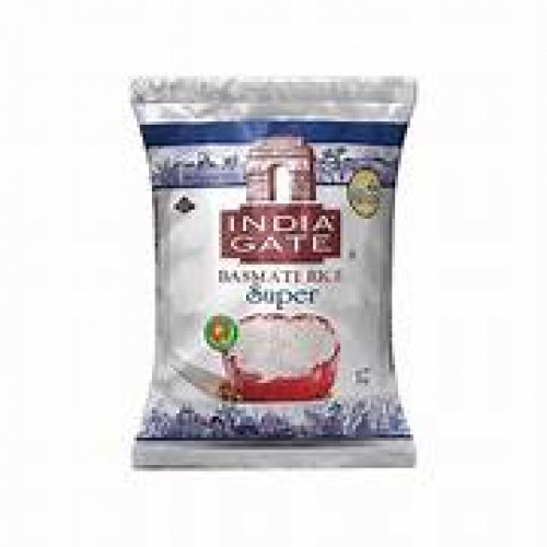 INDIA GATE SUPER BASMATI RICE 1KG+200G FREE