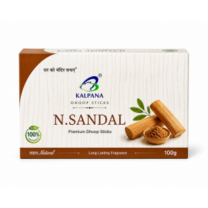 KALPANA N.SANDAL DHOOP STICKS 100G