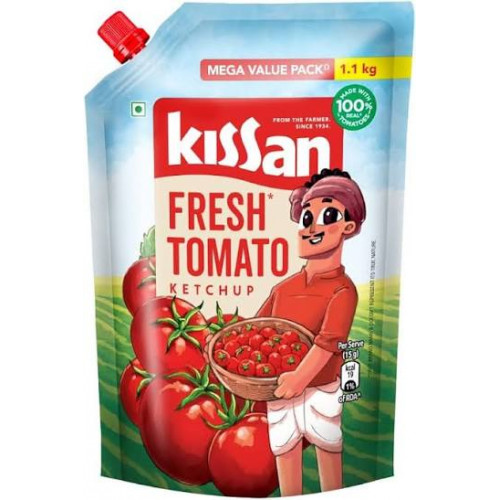 KISSAN FRESH TOMATO KETCHUP 1.1KG KISSAN FRESH TOMATO KETCHUP 1.1KG