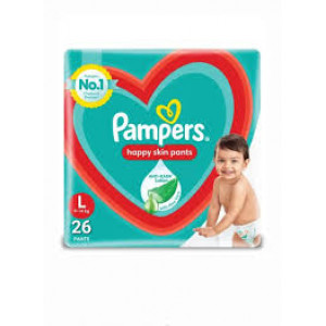 PAMPERS L 26PANTS