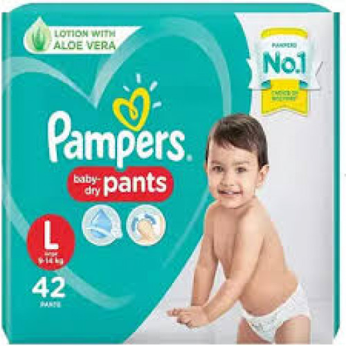 PAMPERS L 42 PANTS
