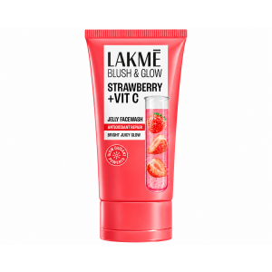 LAKME BLUSH @ GLOW STRAWBERRY FACE WASH 50G LAKME BLUSH @ GLOW STRAWBERRY FACE WASH 50G