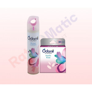 ODONIL ROSE ROOM SPRAY 220ML+BLOCK FREE