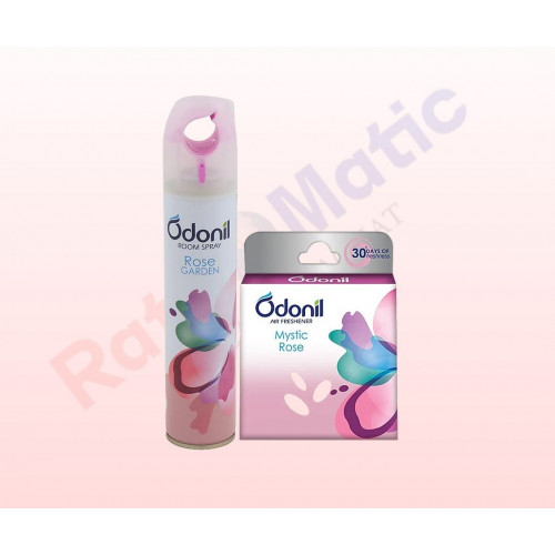 ODONIL ROSE ROOM SPRAY 220ML+BLOCK FREE