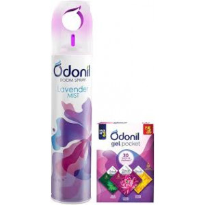 ODONIL LAVENDER ROOM SPRAY 220ML+BLOCK FREE