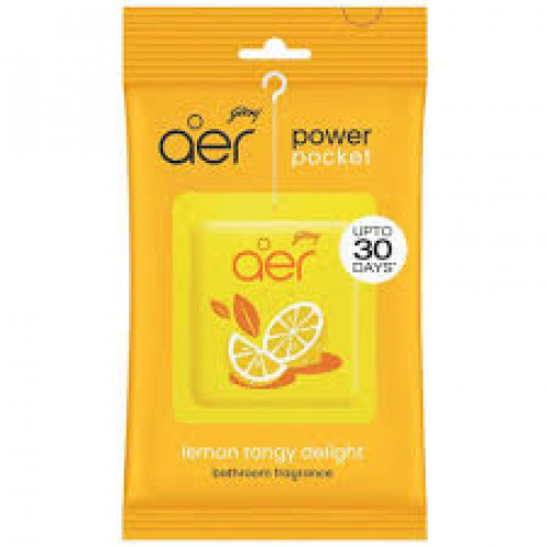 GODREJ AER POCKET LEMON TANGY 60G