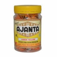 AJANTA FOOD COLOUR LEMON YELLOW 100G