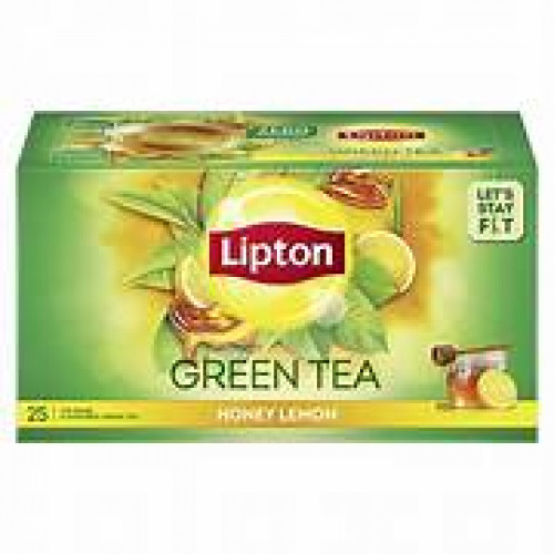 LIPTON GREEN TEA HONEY LEMON 25N