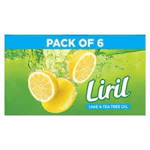LIRIL LIME SOAP 6*125G