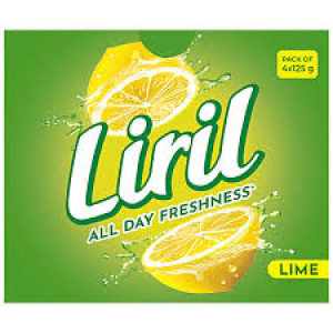 LIRIL LIME SOAP 125G*4