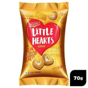 BRITANNIA LITTLE HEART 70G