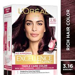 LOREAL EXCELLENCE BURGUNDY H.COLOR 100G