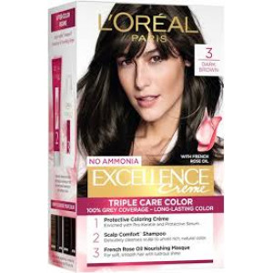 LOREAL EXCELLENCE DARK BROWN H.COLOR 100G