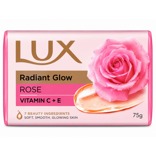LUX ROSE VITAMIN C+E SOAP 75G