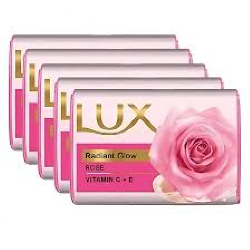 LUX ROSE VITAMIN C+E SOAP 4*75G