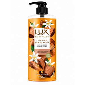 LUX SANDALWOOD BODY WASH 750ML