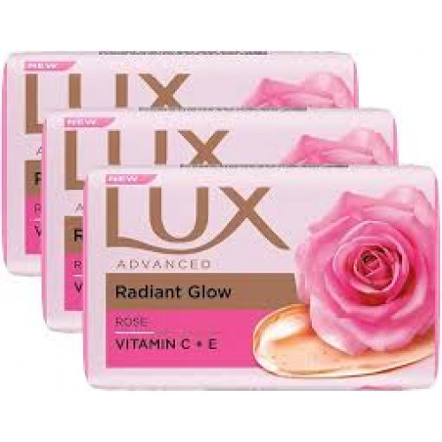 LUX ROSE VITAMIN C+E SOAP 3*150G