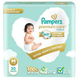PAMPERS M 30PANTS