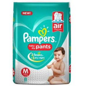 PAMPERS M 8PANTS