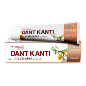 PATANJALI DANT KANTI MEDICATED GEL 100G