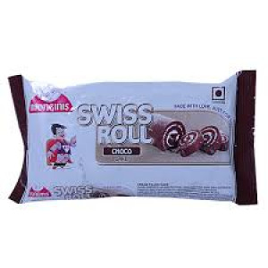 MONGINIS SWISS ROLL CHOCO CAKE 40G