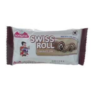 MONGINIS SWISS ROLL CHOCO CAKE 40G MONGINIS SWISS ROLL CHOCO CAKE 40G