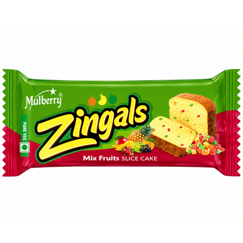 MULBERRY ZINGALS MIX FRUITS CAKE 115G