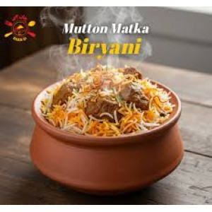 MUTTON MATKA HANDI BIRYANI