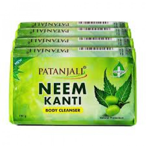 PATANJALI NEEM KANTI BODY CLEANSER 4*150G