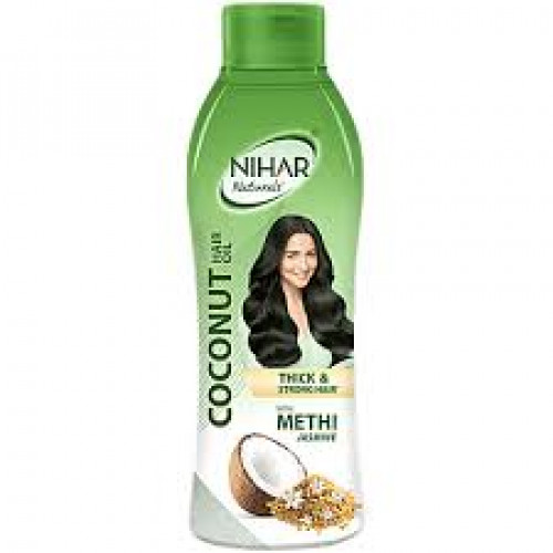 NIHAR COCONUT OIL METHI JASMINE 200ML