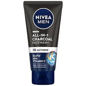 NIVEA ALL IN ONE CHARCOAL FACEWASH 50G NIVEA ALL IN ONE CHARCOAL FACEWASH 50G