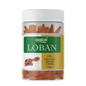 AALOK LOBAN DHOOP CONES 120G